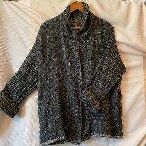 Italian Hand Made Reversable Women's Sweater Jacket